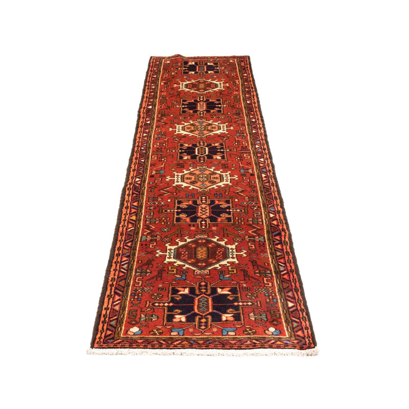 Tapis de couloir Tapis persan - Nomadic - 278 x 68 cm - rouge