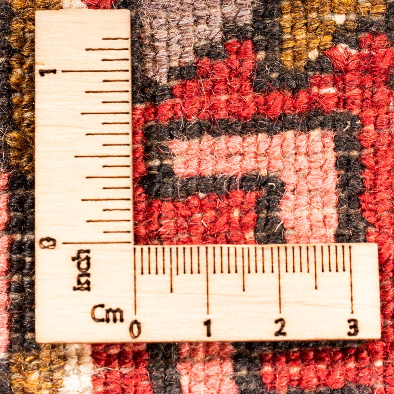 Tapis de couloir Tapis persan - Nomadic - 278 x 68 cm - rouge