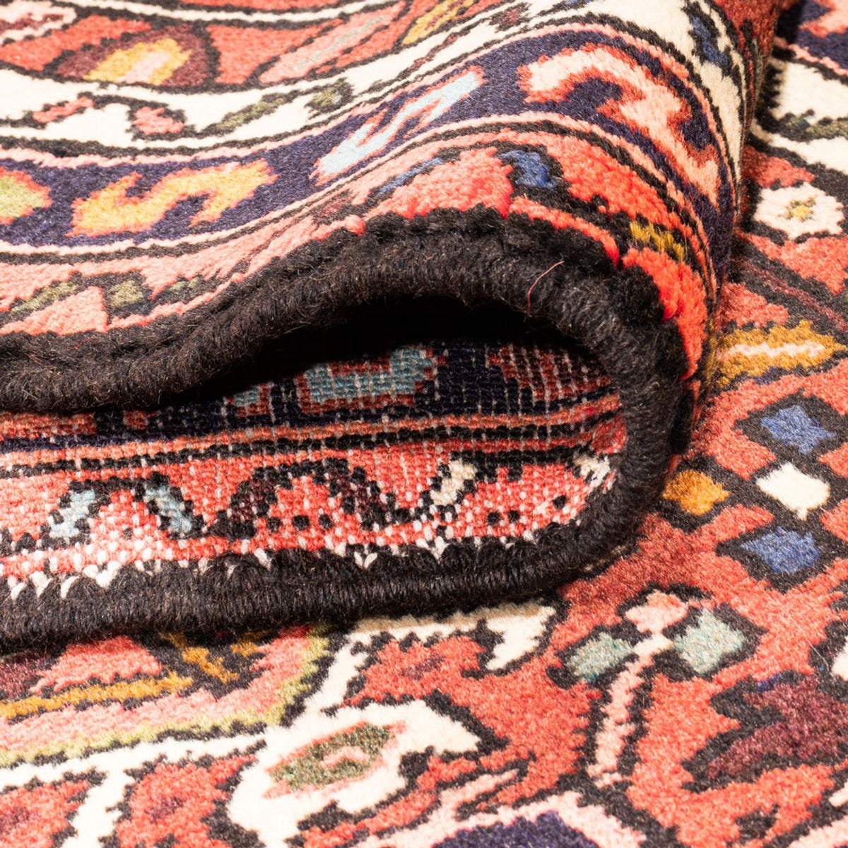 Tapis de couloir Tapis persan - Nomadic - 302 x 70 cm - rouge