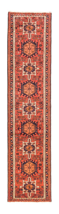 Tapis de couloir Tapis persan - Nomadic - 313 x 73 cm - rouge