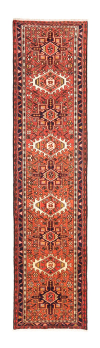 Tapis de couloir Tapis persan - Nomadic - 281 x 68 cm - rouge