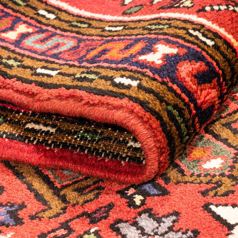 Tapis de couloir Tapis persan - Nomadic - 278 x 67 cm - rouge