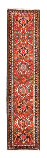Tapis de couloir Tapis persan - Nomadic - 290 x 68 cm - rouge