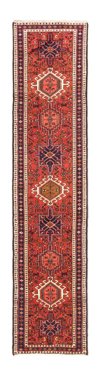 Tapis de couloir Tapis persan - Nomadic - 285 x 64 cm - rouge