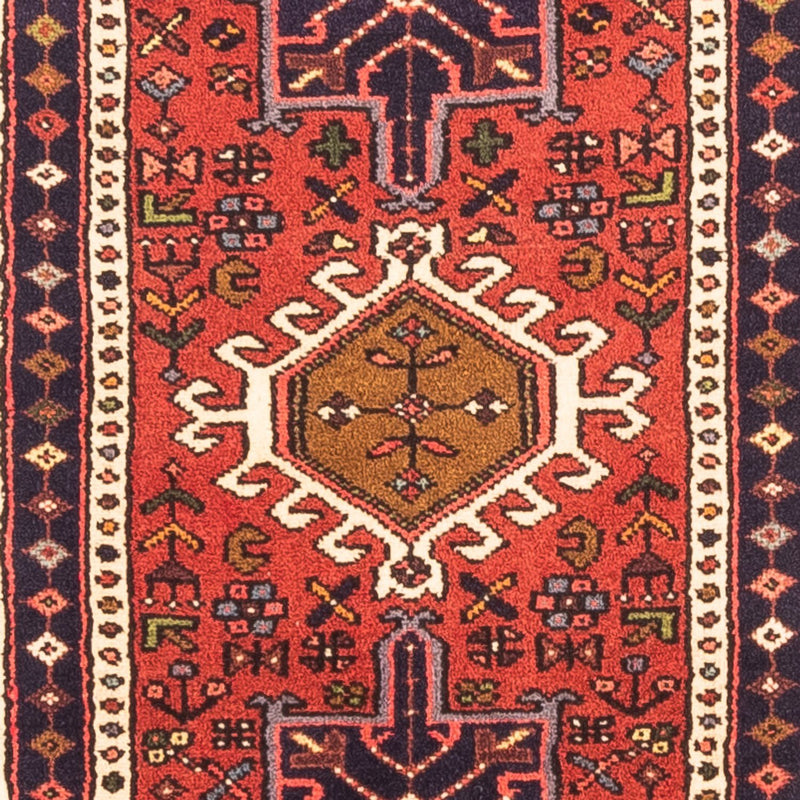 Tapis de couloir Tapis persan - Nomadic - 285 x 64 cm - rouge