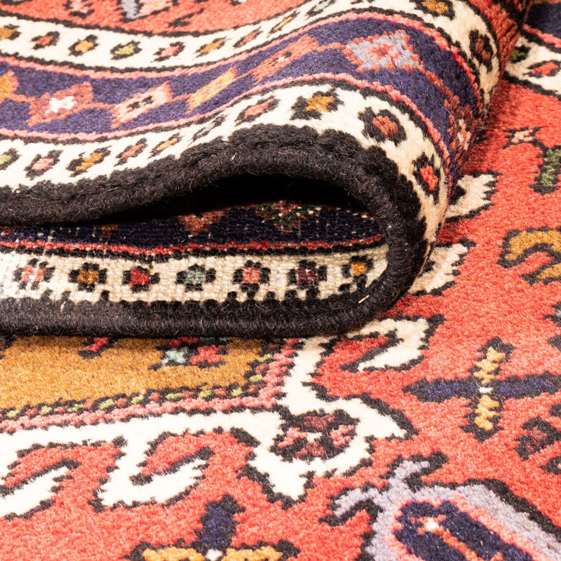 Tapis de couloir Tapis persan - Nomadic - 285 x 64 cm - rouge