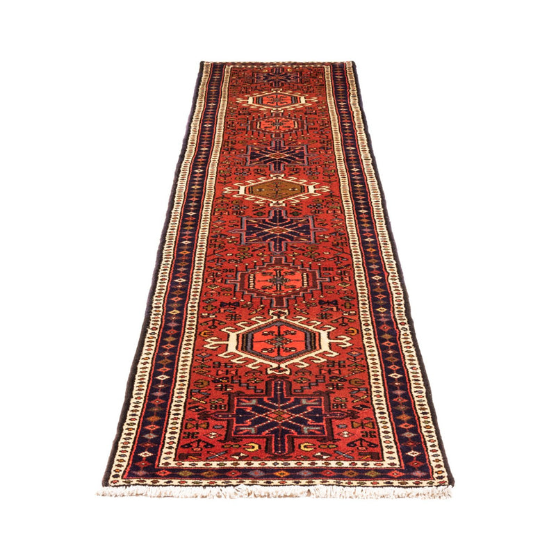 Tapis de couloir Tapis persan - Nomadic - 285 x 64 cm - rouge