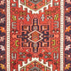 Tapis de couloir Tapis persan - Nomadic - 286 x 70 cm - rouge