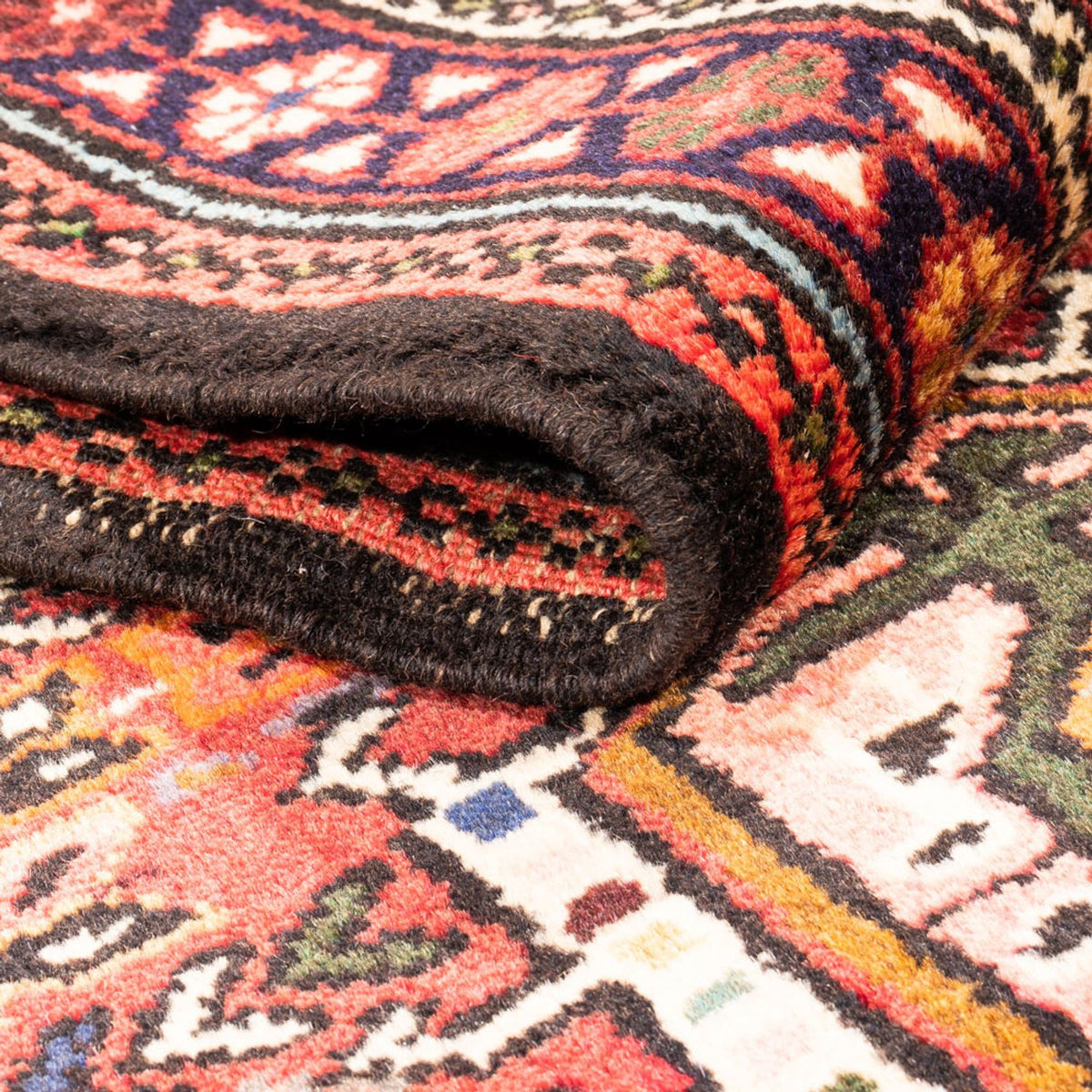 Tapis de couloir Tapis persan - Nomadic - 277 x 70 cm - rouge