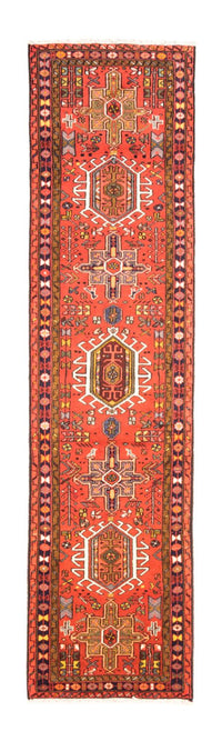 Tapis de couloir Tapis persan - Nomadic - 275 x 72 cm - rouge