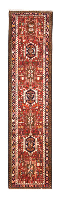 Tapis de couloir Tapis persan - Nomadic - 282 x 70 cm - rouge