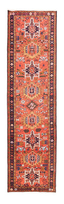 Tapis de couloir Tapis persan - Nomadic - 294 x 87 cm - rouge