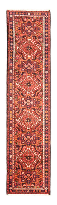Tapis de couloir Tapis persan - Nomadic - 294 x 70 cm - rouge