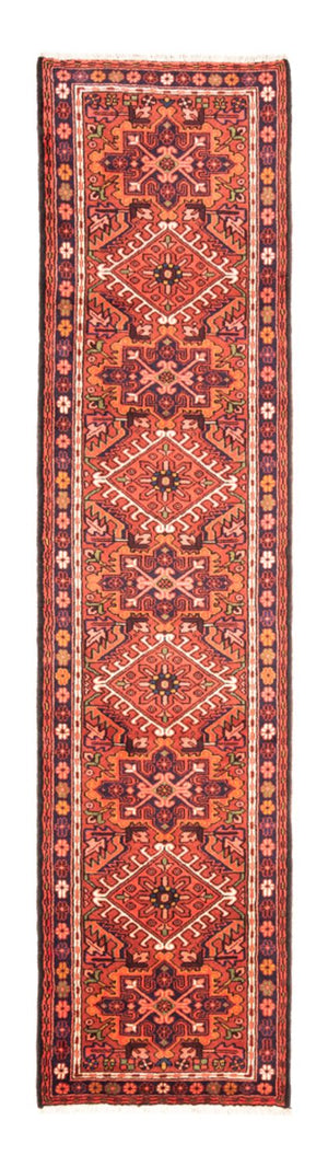 Tapis de couloir Tapis persan - Nomadic - 294 x 70 cm - rouge
