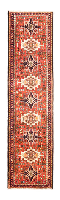 Tapis de couloir Tapis persan - Nomadic - 292 x 77 cm - rouge
