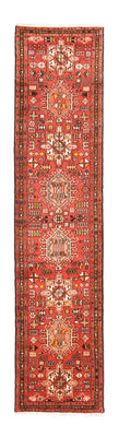 Tapis de couloir Tapis persan - Nomadic - 275 x 62 cm - rouge