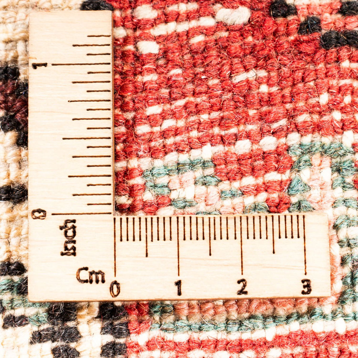 Tapis de couloir Tapis persan - Nomadic - 282 x 74 cm - rouge