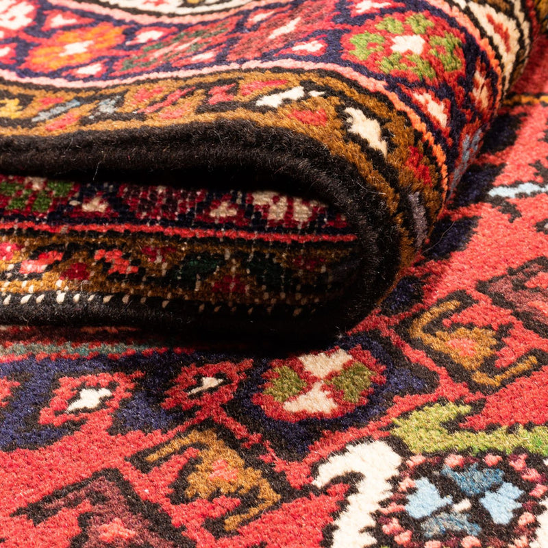 Tapis de couloir Tapis persan - Nomadic - 292 x 75 cm - rouge