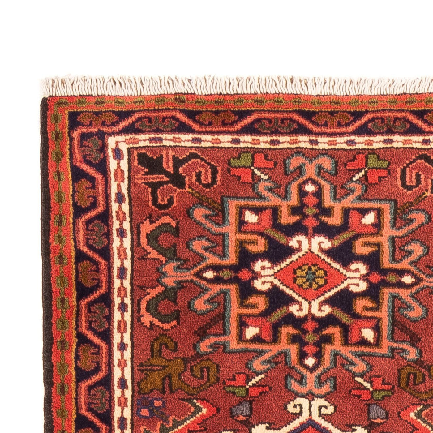 Tapis de couloir Tapis persan - Nomadic - 292 x 69 cm - rouge