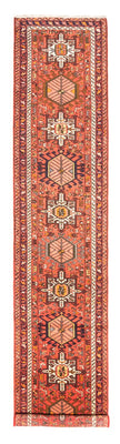 Tapis de couloir Tapis persan - Nomadic - 394 x 73 cm - rouge