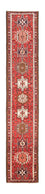 Tapis de couloir Tapis persan - Nomadic - 390 x 70 cm - rouge