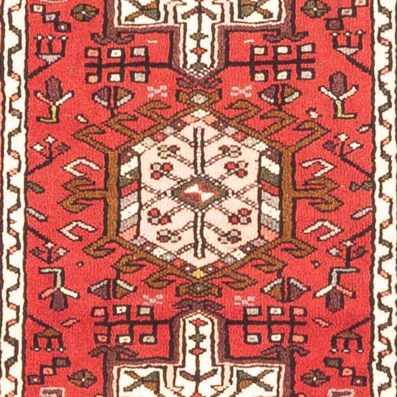 Tapis de couloir Tapis persan - Nomadic - 390 x 70 cm - rouge