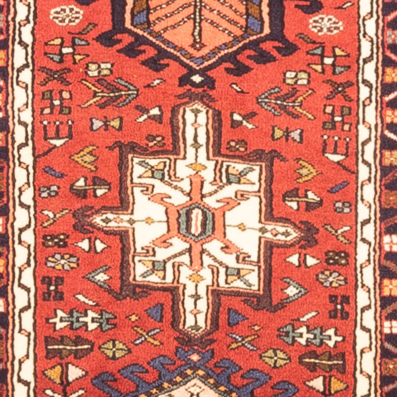 Tapis de couloir Tapis persan - Nomadic - 406 x 73 cm - rouge