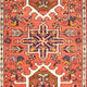 Tapis de couloir Tapis persan - Nomadic - 296 x 74 cm - rouge