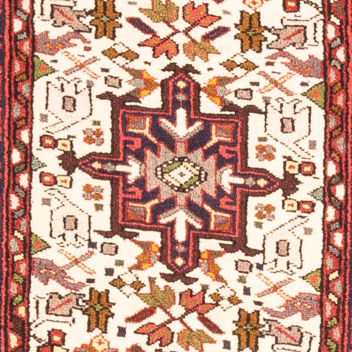Tapis de couloir Tapis persan - Nomadic - 300 x 70 cm - beige