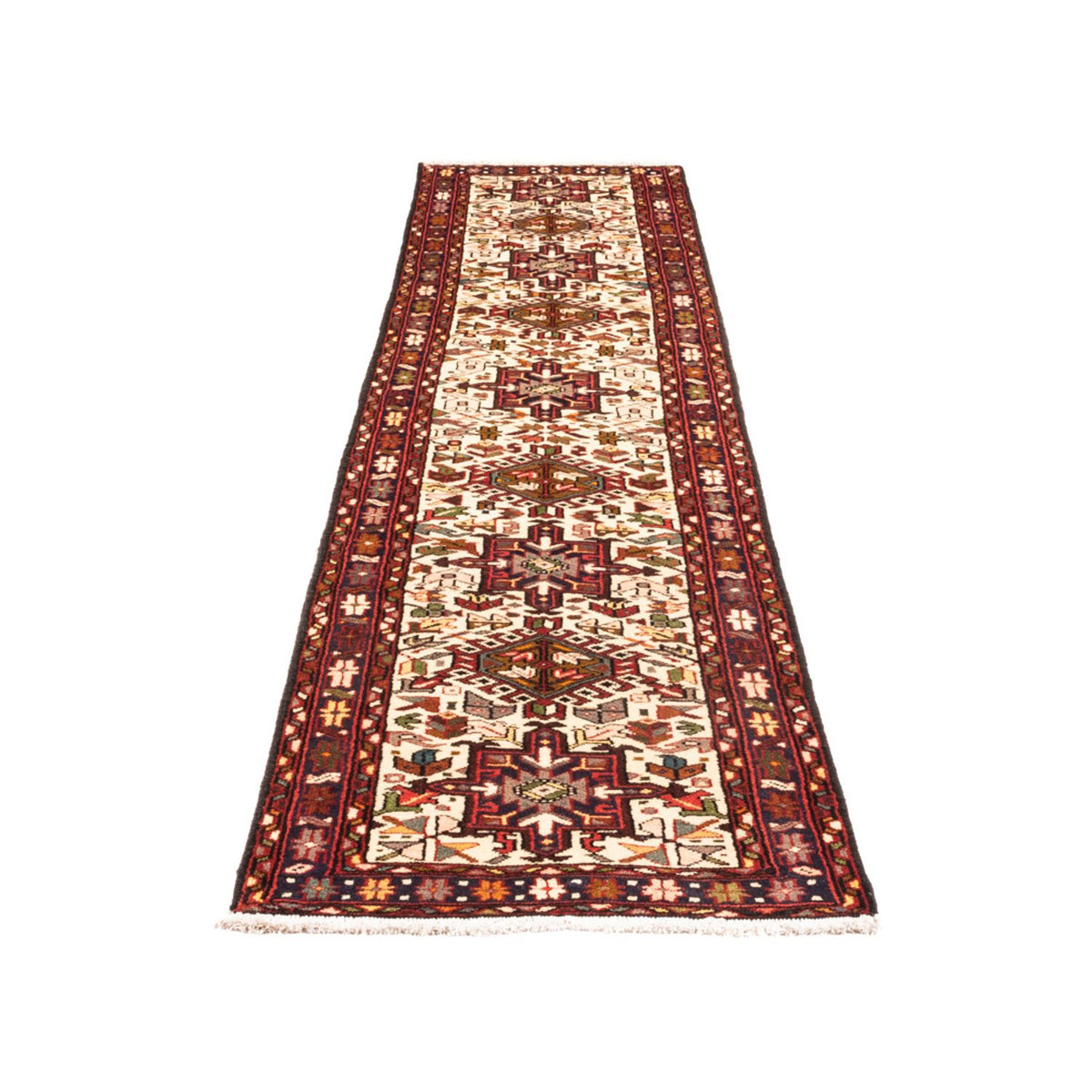 Tapis de couloir Tapis persan - Nomadic - 300 x 70 cm - beige
