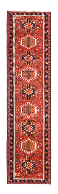 Tapis de couloir Tapis persan - Nomadic - 288 x 74 cm - rouge