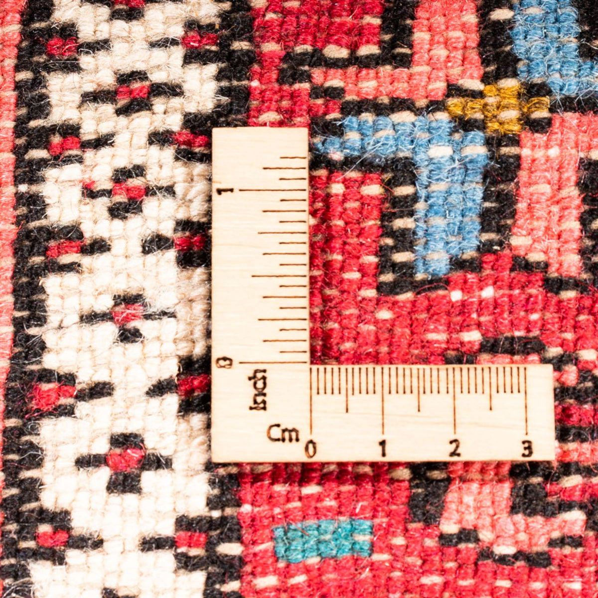 Tapis de couloir Tapis persan - Nomadic - 288 x 74 cm - rouge