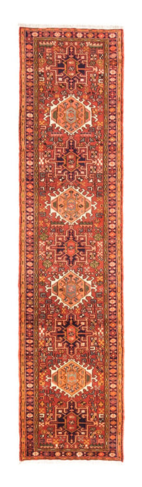Tapis de couloir Tapis persan - Nomadic - 288 x 68 cm - rouge