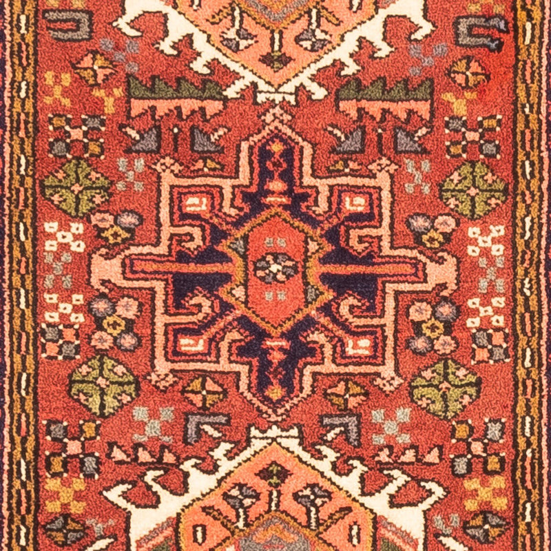 Tapis de couloir Tapis persan - Nomadic - 288 x 68 cm - rouge