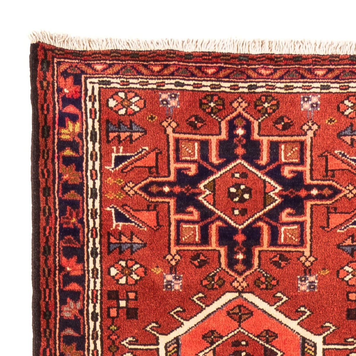 Tapis de couloir Tapis persan - Nomadic - 285 x 70 cm - rouge