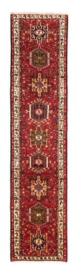 Tapis de couloir Tapis persan - Nomadic - 287 x 68 cm - rouge