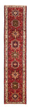 Tapis de couloir Tapis persan - Nomadic - 287 x 68 cm - rouge