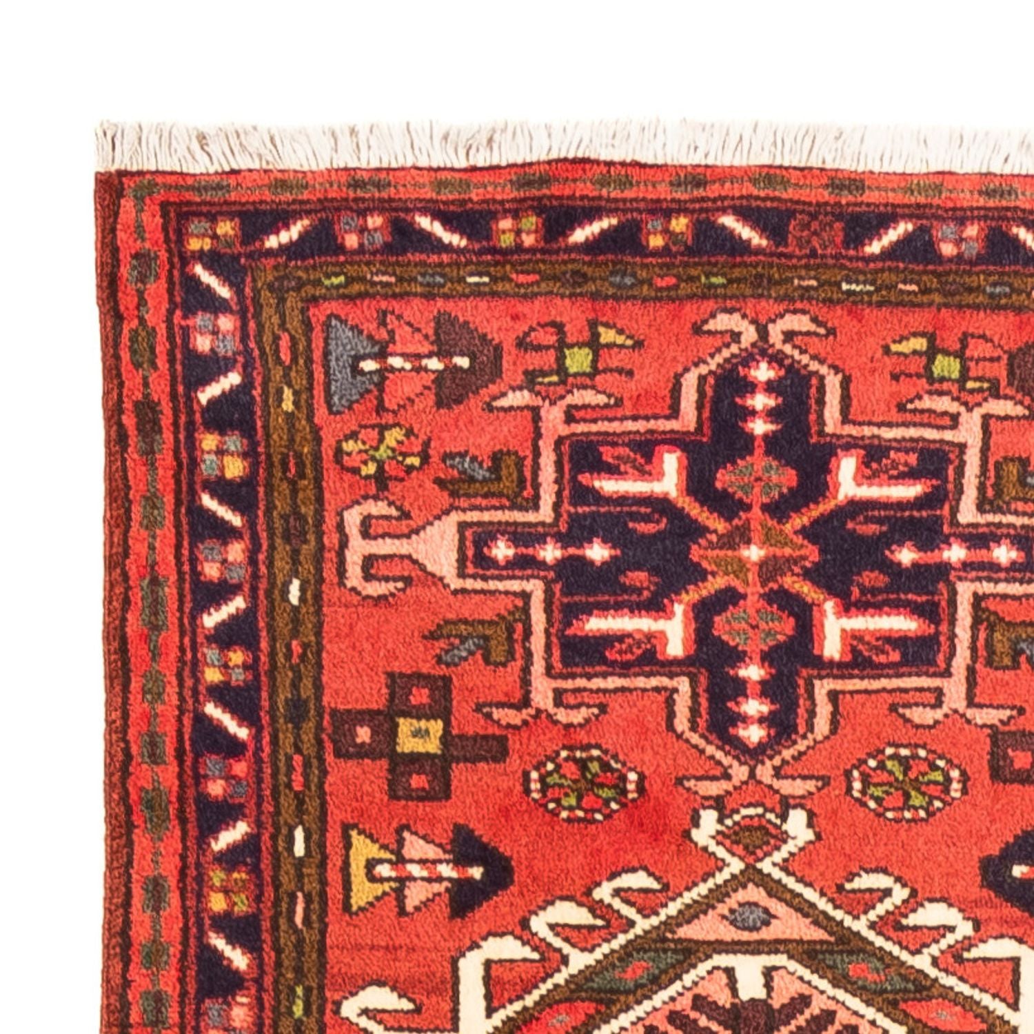 Tapis de couloir Tapis persan - Nomadic - 280 x 70 cm - rouge