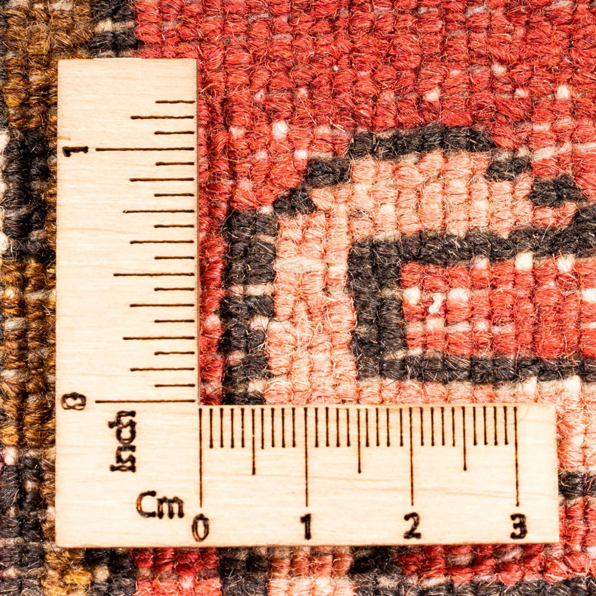 Tapis de couloir Tapis persan - Nomadic - 280 x 70 cm - rouge