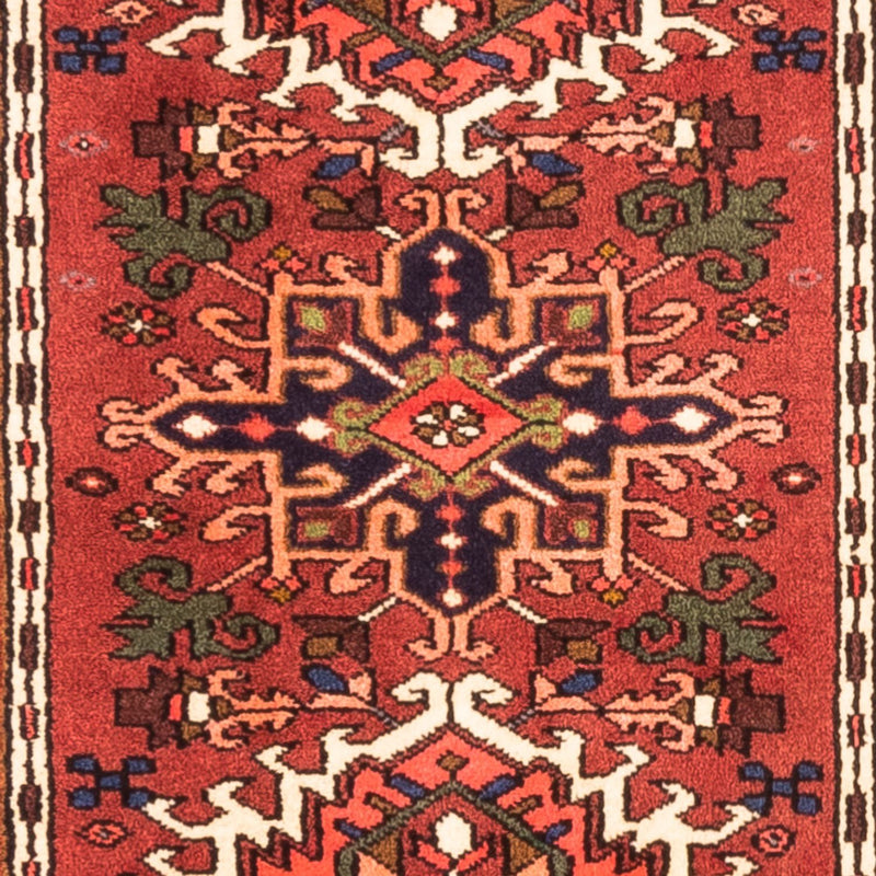 Tapis de couloir Tapis persan - Nomadic - 290 x 74 cm - rouge