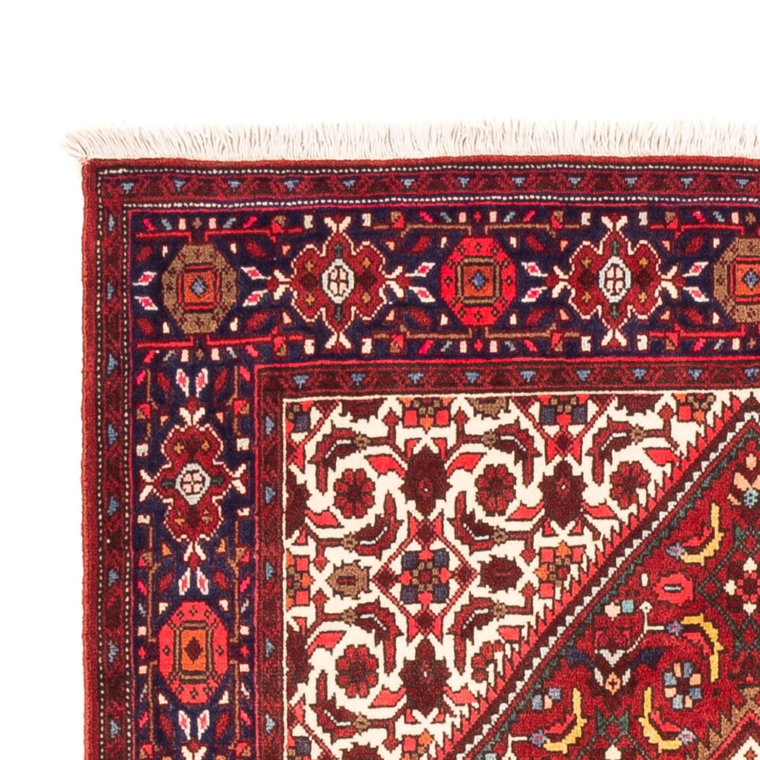 Tapis persan - Nomadic - 144 x 100 cm - rouge