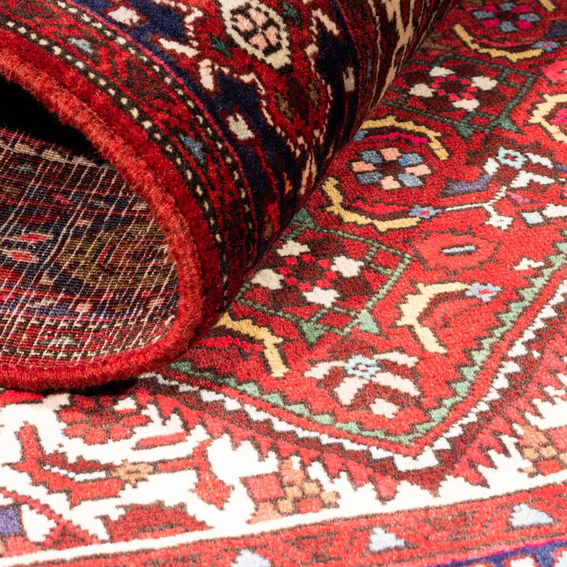 Tapis persan - Nomadic - 144 x 100 cm - rouge