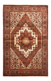 Tapis persan - Keshan - 148 x 100 cm - beige foncé