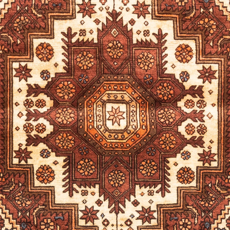 Tapis persan - Keshan - 148 x 100 cm - beige foncé