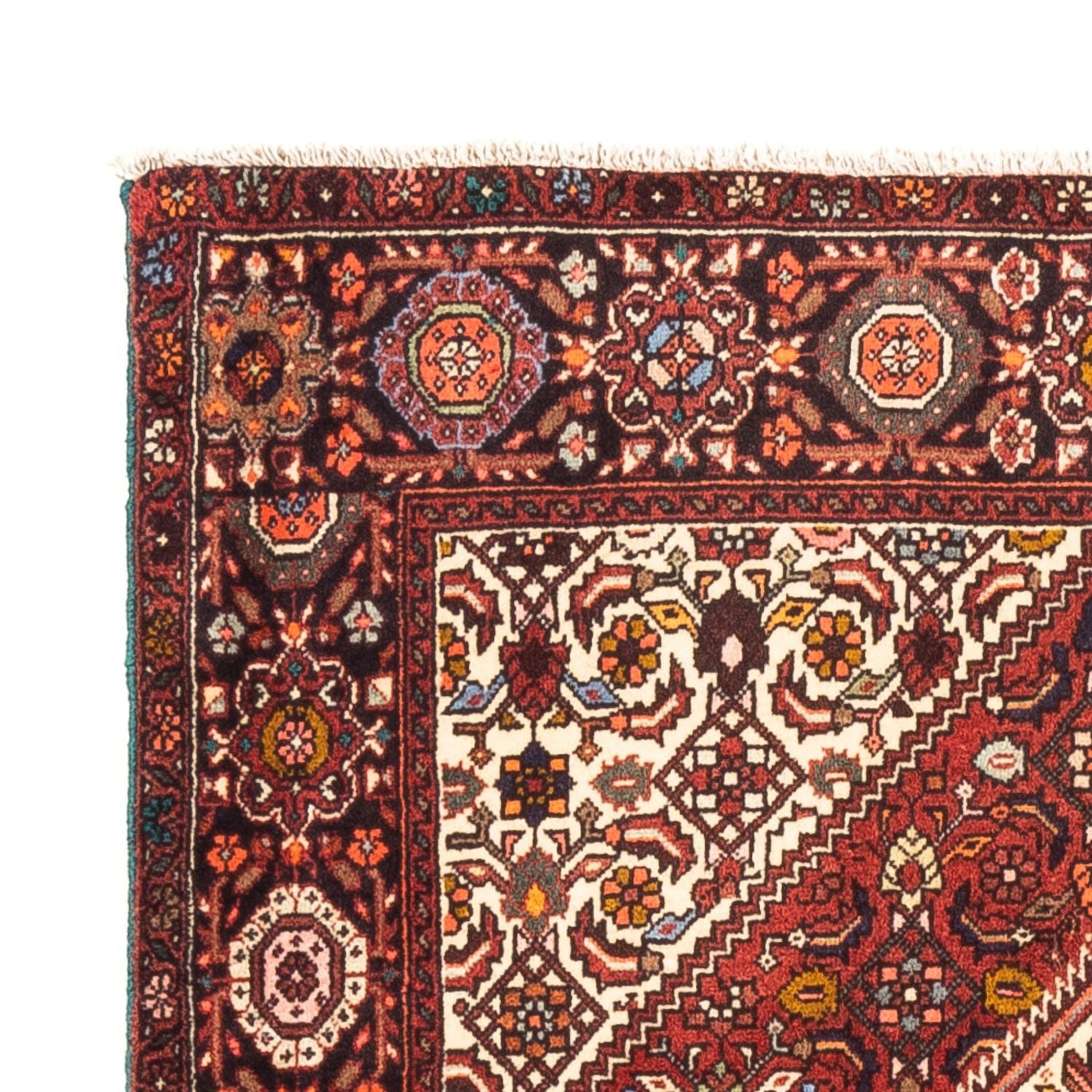 Tapis persan - Nomadic - 145 x 102 cm - rouge