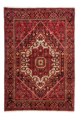 Tapis Gabbeh - Loribaft Persan - 157 x 100 cm - rouge