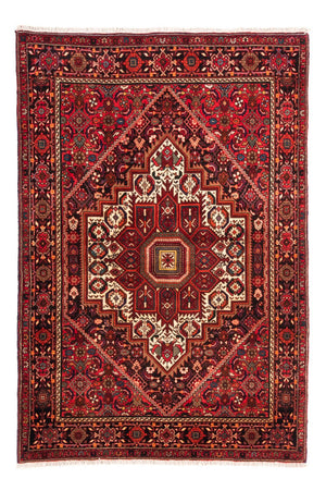 Tapis Gabbeh - Loribaft Persan - 157 x 100 cm - rouge