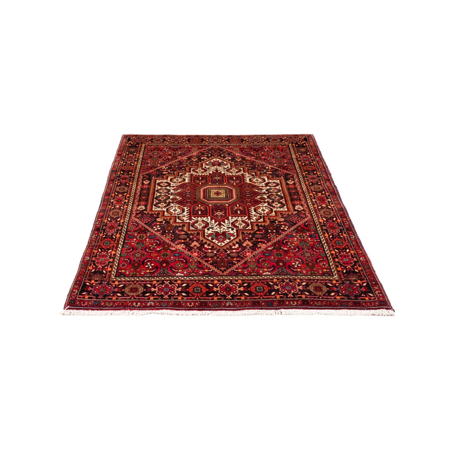 Tapis Gabbeh - Loribaft Persan - 157 x 100 cm - rouge