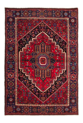 Tapis persan - Nomadic - 145 x 101 cm - rouge