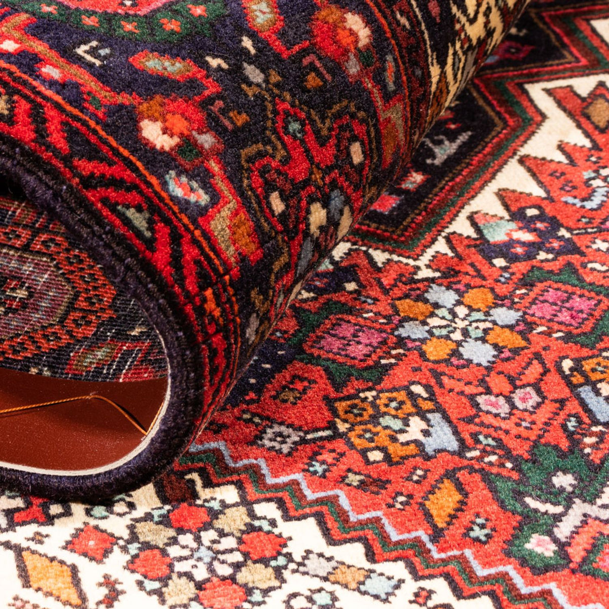 Tapis persan - Nomadic - 153 x 103 cm - crème